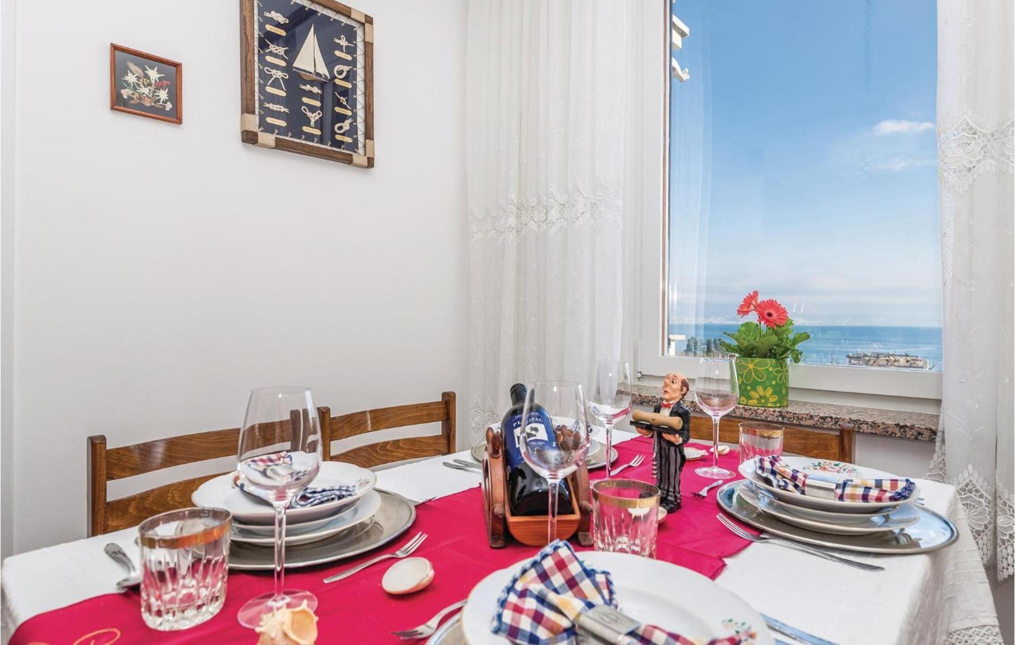 Nice Apartment In Lovran With House Sea View ภายนอก รูปภาพ
