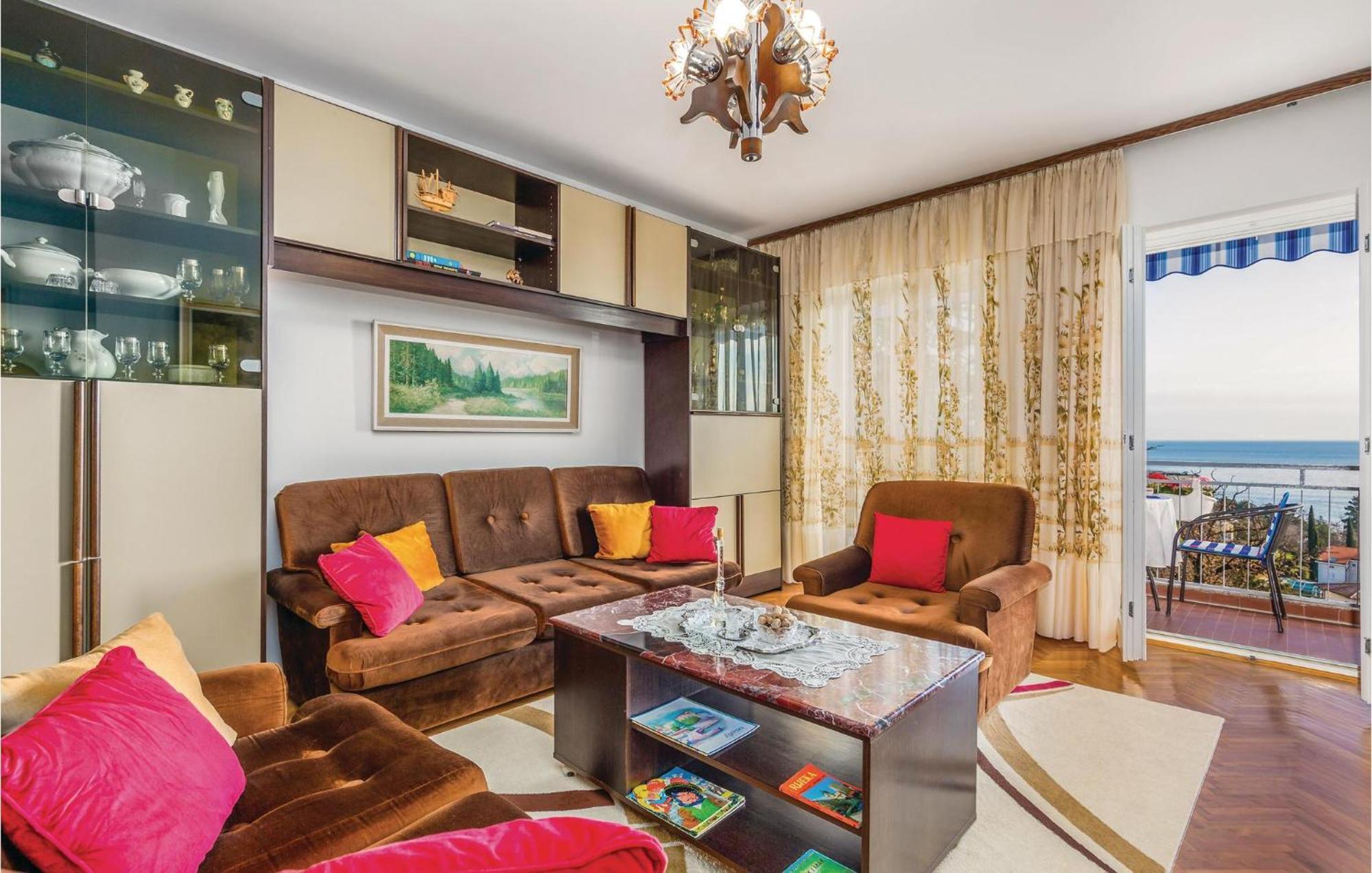 Nice Apartment In Lovran With House Sea View ภายนอก รูปภาพ
